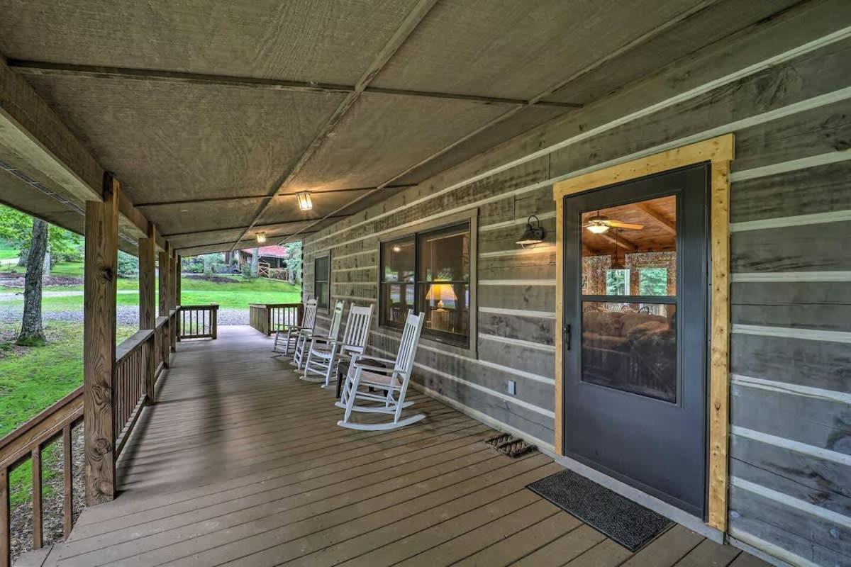 Cozy 'Grey Fox' Cabin Between Boone & Blowing Rock Exterior foto